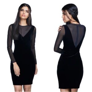 🖤NWT Mango Velvet & Mesh dress 🖤